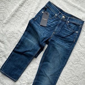 Rag & Bone Straight Leg Indigo Dark Blue Jeans Size 25 New